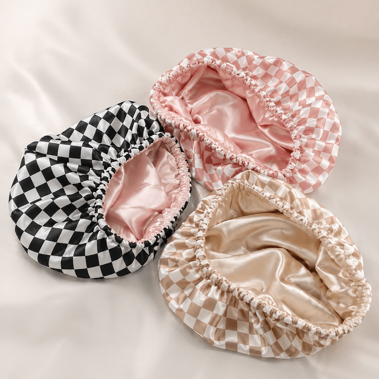 Bonnet de douche satin Dryva
